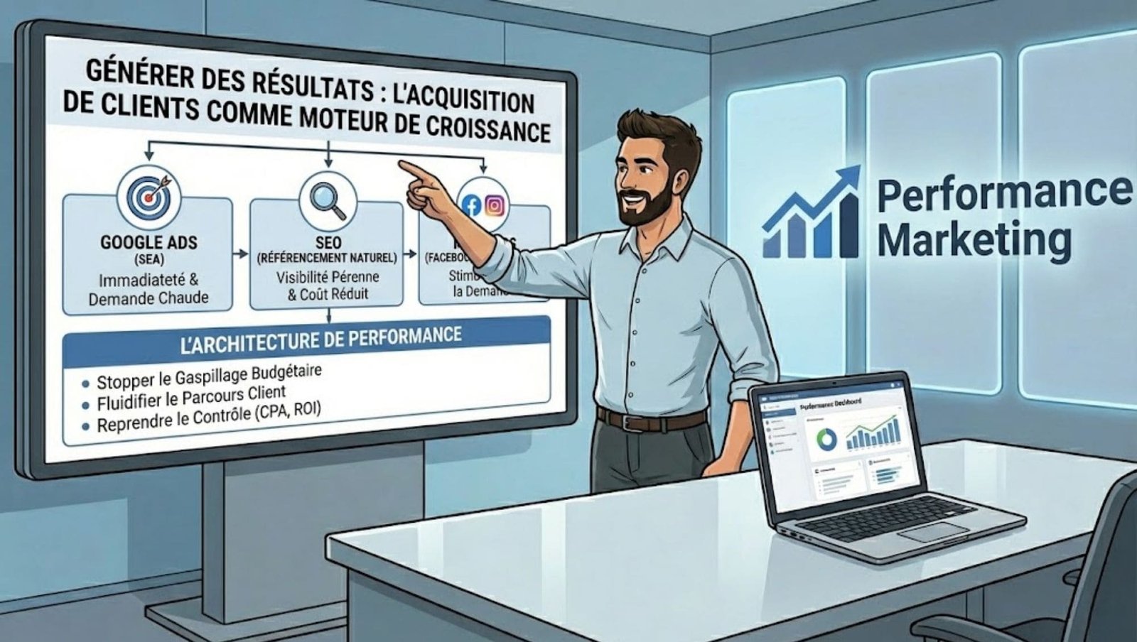 Acquisition de clients : générer des résultats